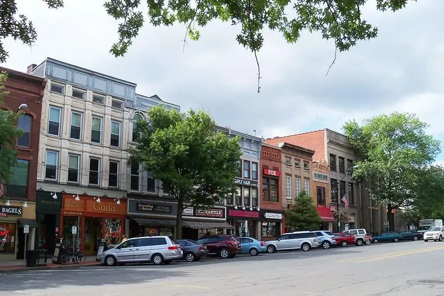 Northampton, Massachusetts, pictured in the location guide