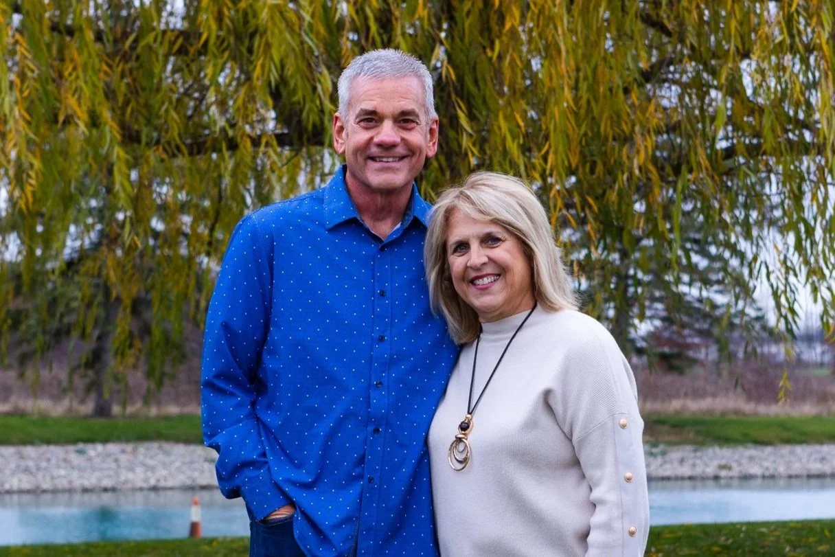 Retreat leaders Matt and Lanita Boyers, pictured on Crossroads’ marriage-retreat page.