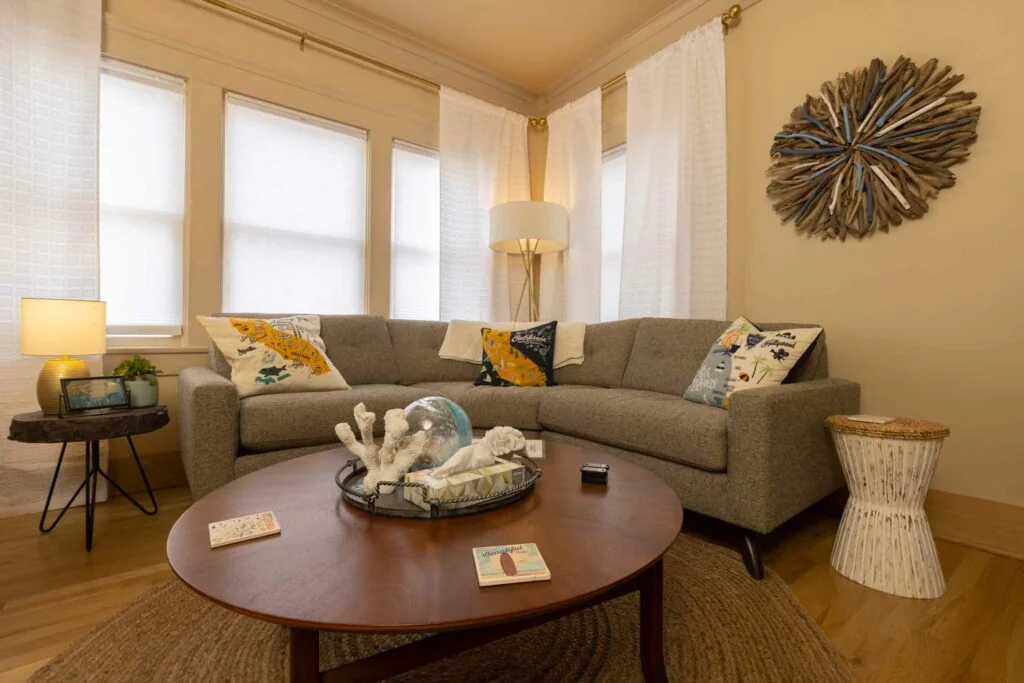 A therapy room at The Relationship Place in San Diego.