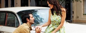 Man proposing after premaritalcounseling