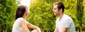 Man and woman using couples therapy exercises for improving communication