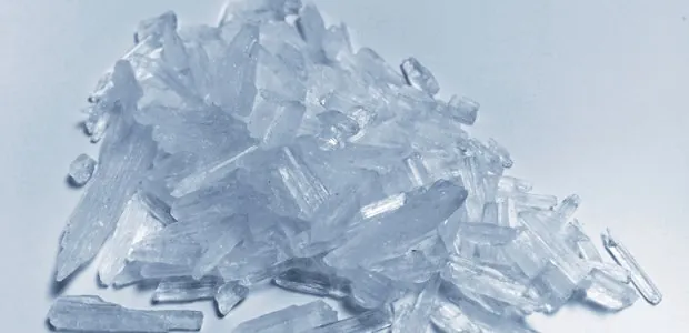 Clear crystals