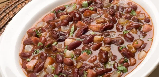 Bowl of bean soup