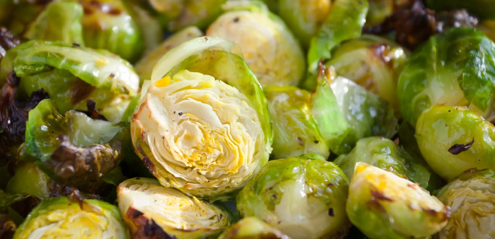 Roasted Brussels sprouts