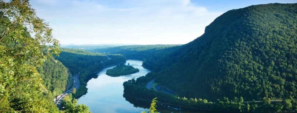 Delaware Gap in Pennsylvania