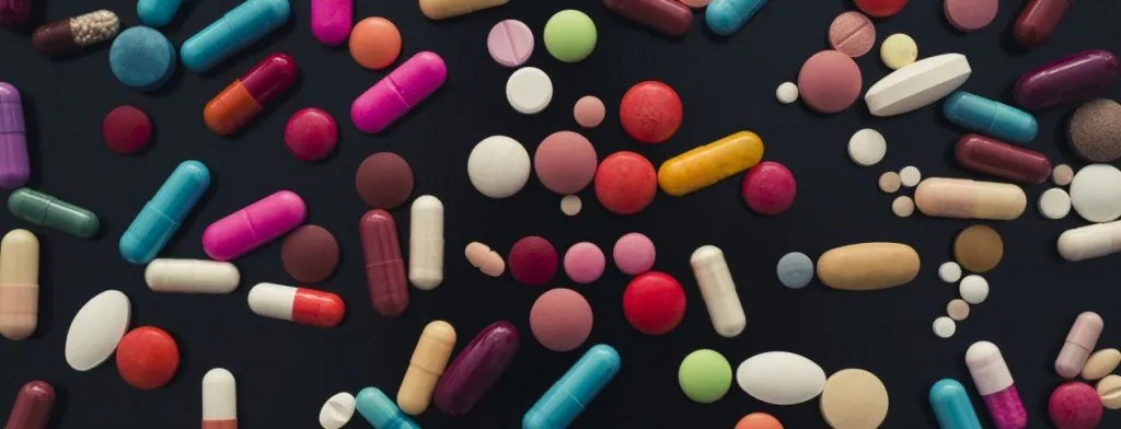 Assorted tablets and capsules