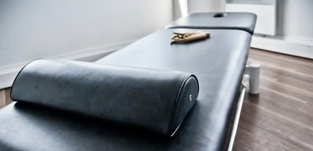 Padded treatment table